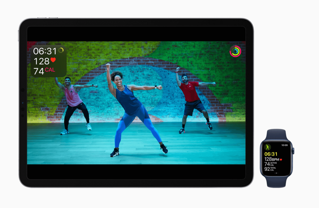 Apple Fitness на iPad