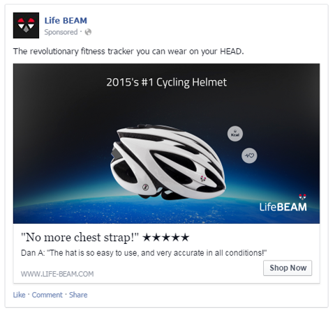 facebeam реклама на lifebeam с потребителски преглед