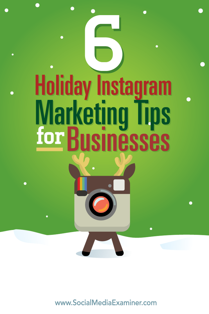празнични маркетингови съвети за instagram