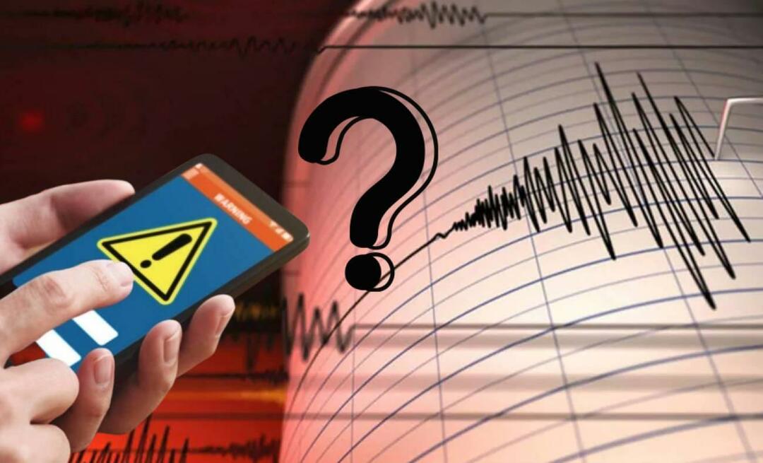 Как да включите системата за предупреждение за земетресение? Как да активирам предупреждението за земетресение в IOS? Android предупреждение за земетресение