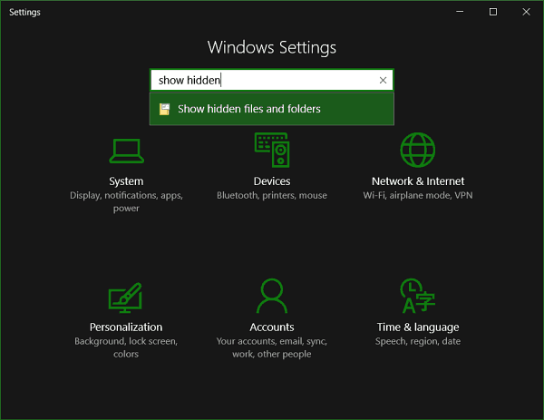 Как да покажете скритите файлове и папки в Windows 10