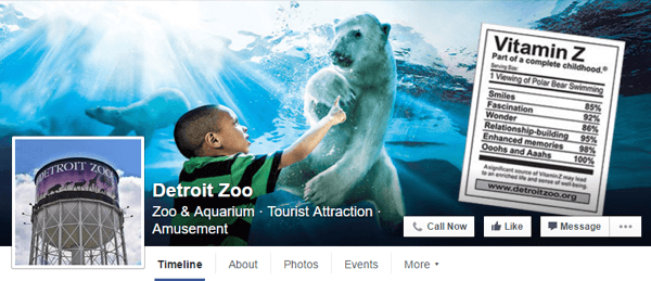 facebook корица снимка детройт зоопарк