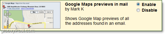 Преглед на Google Maps Преглед в лаборатории на Gmail