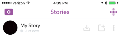 Запазвайте цялата си история на Snapchat в края на всеки ден.
