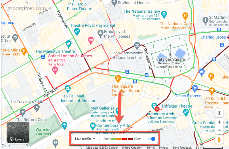 google maps трафик лента на живо