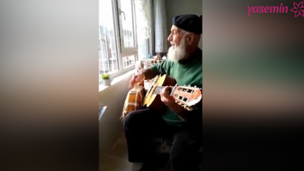 Дядо свири и казва „Ах лъже света“ с китара!