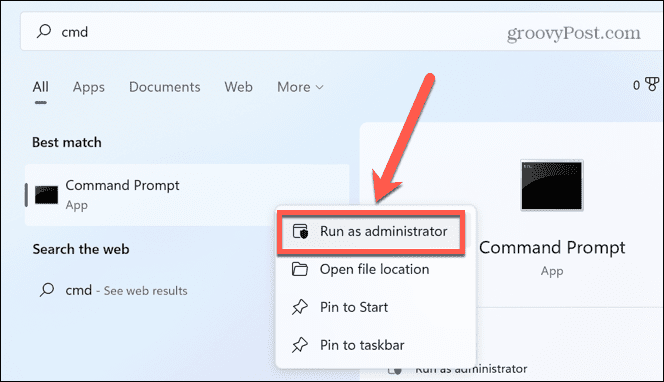 Windows 11 стартирайте като администратор