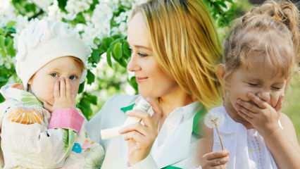 Симптоми на пролетна алергия при бебета и деца! Как да се предпазим от пролетни алергии?