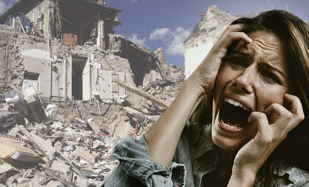 Страхувате ли се от земетресение? Редно ли е мюсюлманинът да се страхува?