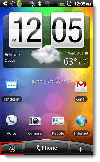 Android екран