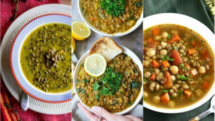 Вкусна подправена рецепта за супа от зелена леща
