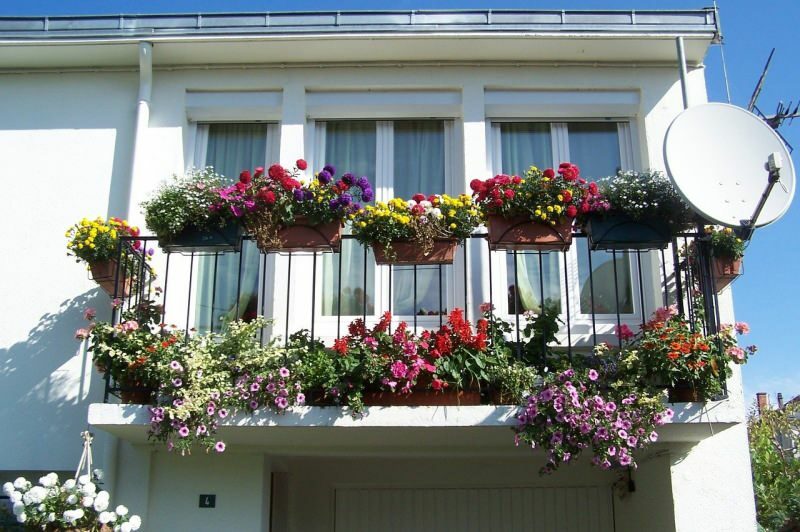 Идеи за декорация на балкон