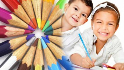 Кога бебетата могат да различават цветовете? Как се учат цветовете? Цвят на предучилищна дейност