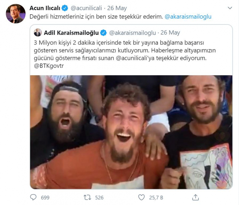 Министър Коча сподели видеото във финала на „Сървайвър“ и предупреди, че отговорът на Акун дойде!