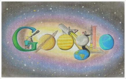 Моята галактика google doodle