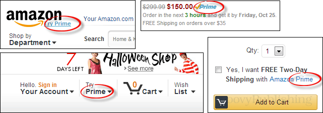 Amazon вдига безплатния праг за супер спестяване с 10 долара
