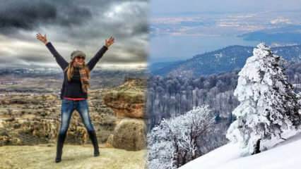 Къде са зимните трябва да бъдат посетени места в Турция на?