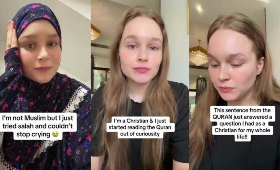 Младата жена, засегната от събитията в Газа, стана мюсюлманка! 