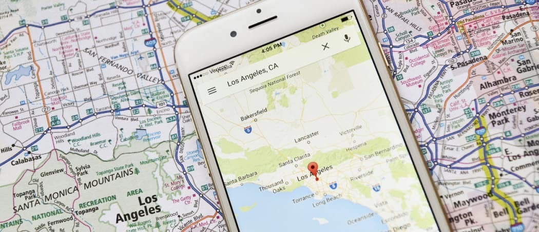 Как да изчистите историята на търсенето в Google Maps