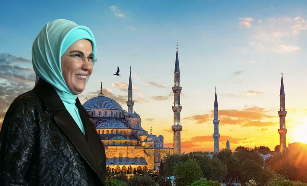 Споделяне на Рамадан от Емине Ердоган: Желая Рамадан да донесе благополучие на страната ни
