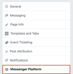 Изпратете в раздела Откриване на Facebook Messenger, стъпка 1.