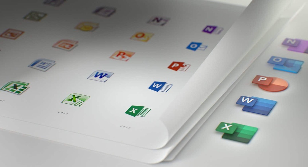 Нови икони на Office 365