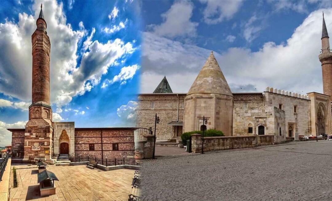 Джамии от Анкара и Коня, включени в списъка на световното наследство на ЮНЕСКО. Джамия Арсланхане и Ешрефоглу джамия