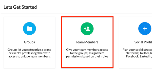Започнете, като добавите членове на екипа към вашия акаунт на Statusbrew.