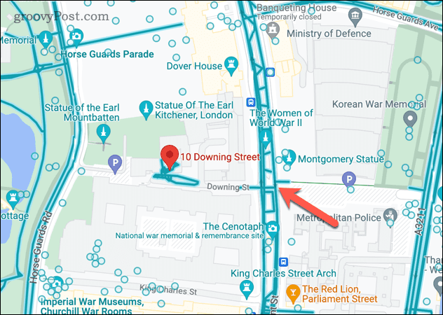 Пътеки за изглед на улица в Google Карти