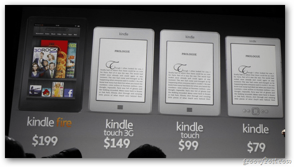 Amazon: обявява три нови четеца на Kindle с нови 199 долара Kindle Fire Color Tablet BREAKING