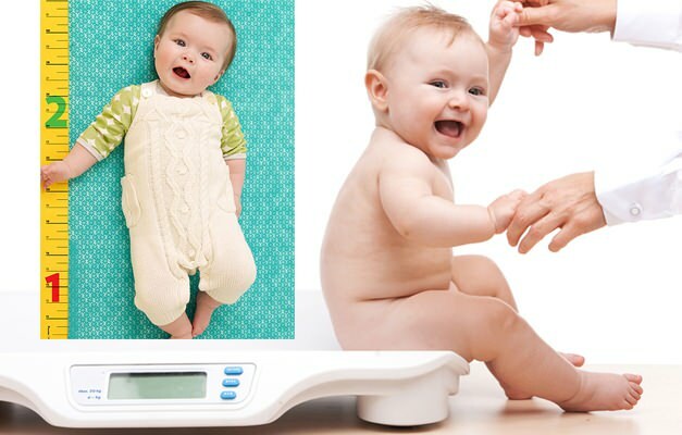 Как да се измери височината и теглото на бебетата