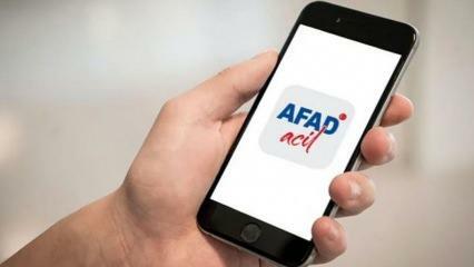 Какво представлява приложението за спешни повиквания AFAD? Какво прави приложението за спешни повиквания AFAD?