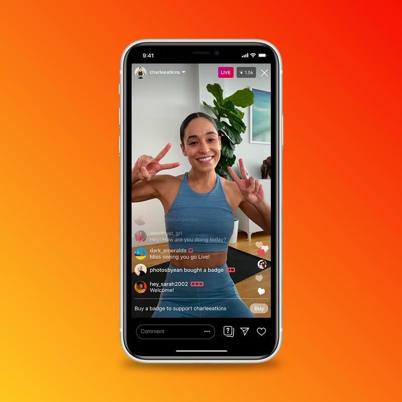 Instagram прави повече, за да подкрепи създателите с въвеждането на значки в видео на живо, IGTV реклами и актуализации за пазаруване.