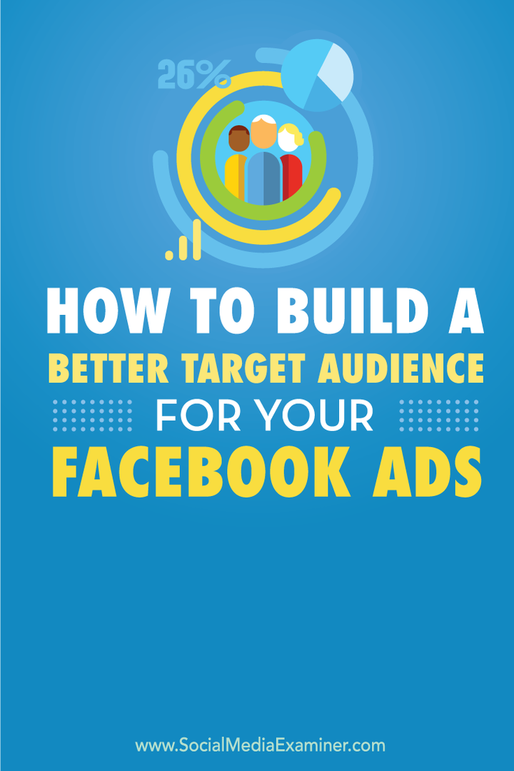 как да изградим по-добра целева аудитория за реклами във facebook