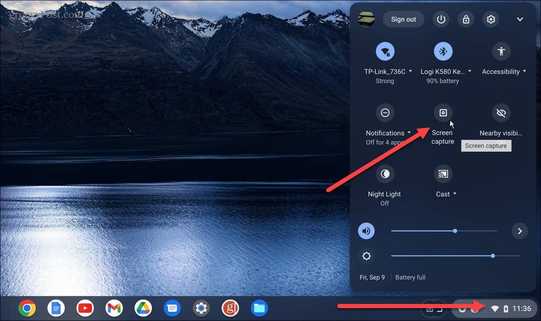 Как да записвате екран на Chromebook