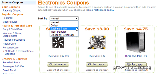 Amazon Electronics Coupons