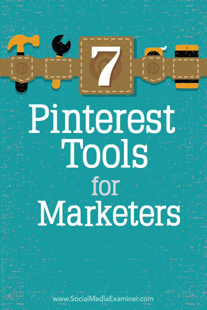7 Pinterest Инструменти за маркетолози: Проверка на социалните медии