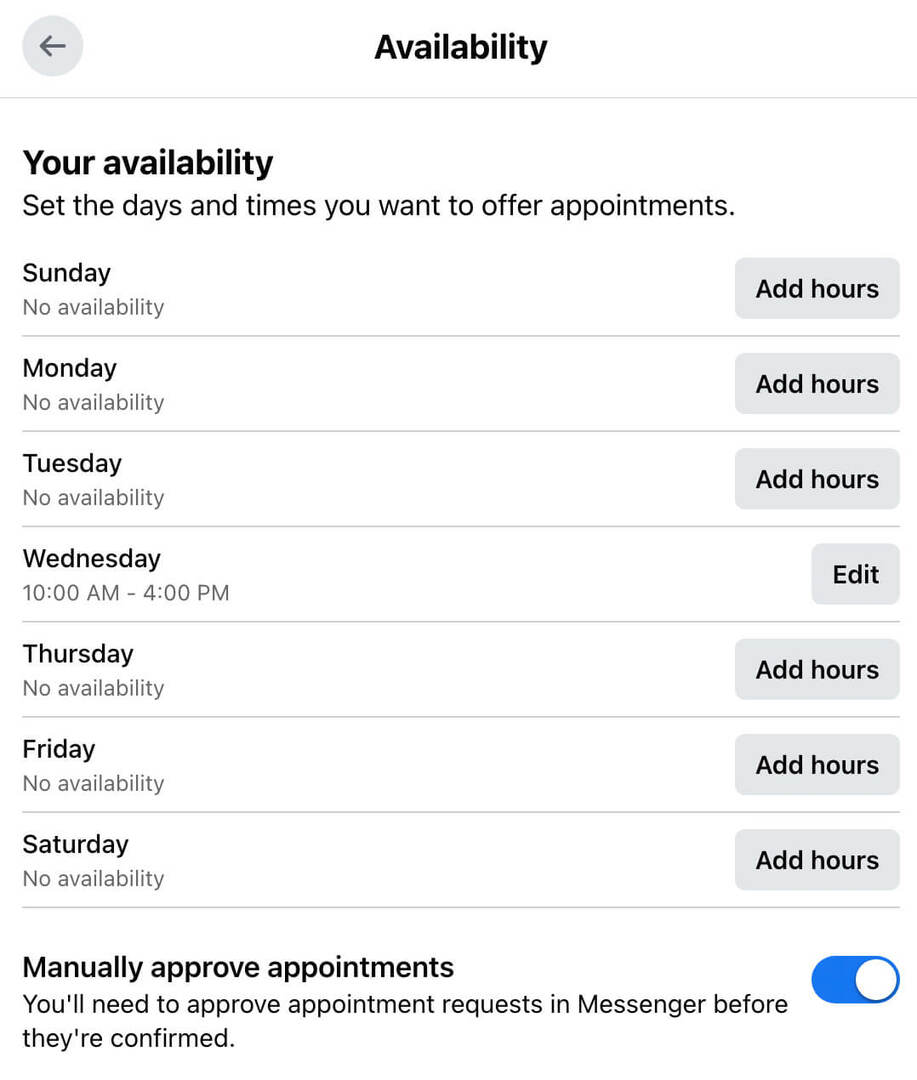 how-to-set-up-a-book-now-or-reserve-action-button-with-new-facebook-pages-experience-set-up-appointments-scheduling-tool-edit-availability-input-schedule- approve-appointments-example-13