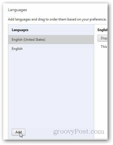 Промяна на езика на Chrome 4