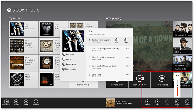 Microsoft актуализира приложението Windows 8 / RT Xbox Music и още