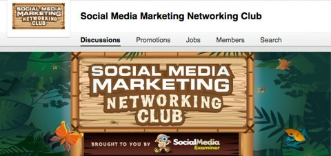 заглавка на клуба за мрежови маркетинг в социалните медии