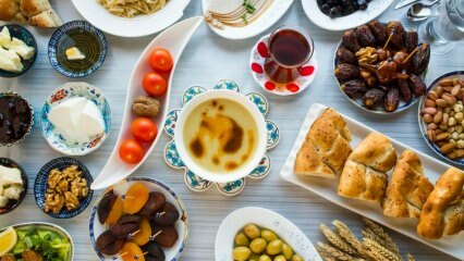 Как е менюто на сахур и ифтар, което не наддава на тегло? Предложения за диетичен Рамадан ...