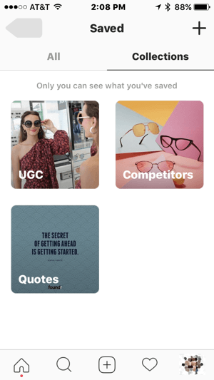 Създайте колекции, които ви помагат да рационализирате маркетинговите задачи в Instagram.