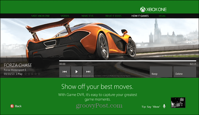 Xbox One How it Games