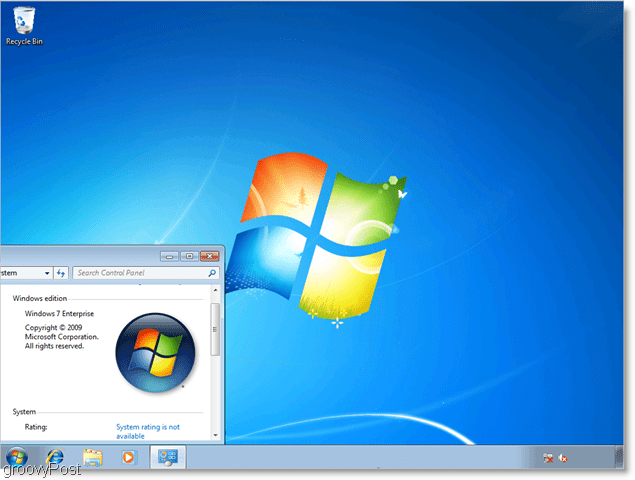 Windows 7 предприятие, работи като vhd