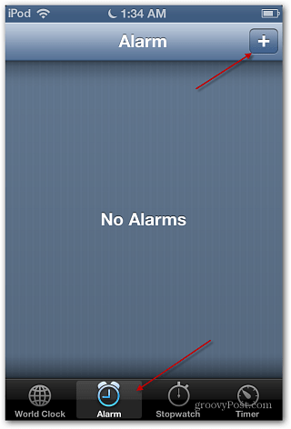 iOS 6 аларма