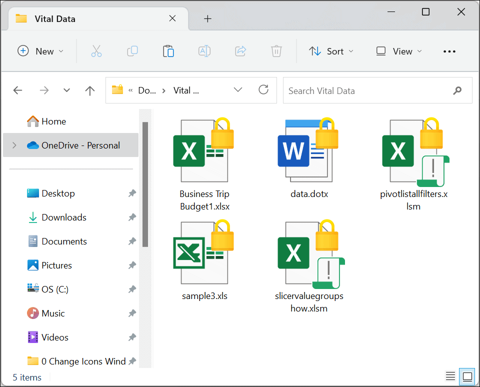 Шифроване на файлове и папки в Windows 11