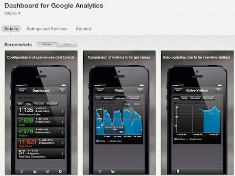 приложение за анализ на Google