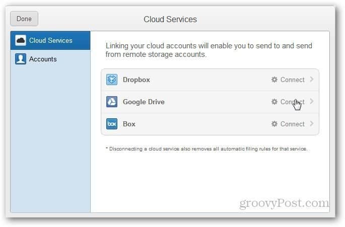 Автоматично изпращайте прикачени файлове към Gmail до Google Drive, Dropbox и Box