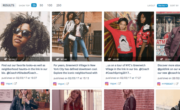 Можете да видите и най-ангажиращите публикации на марката в Instagram за последната седмица.